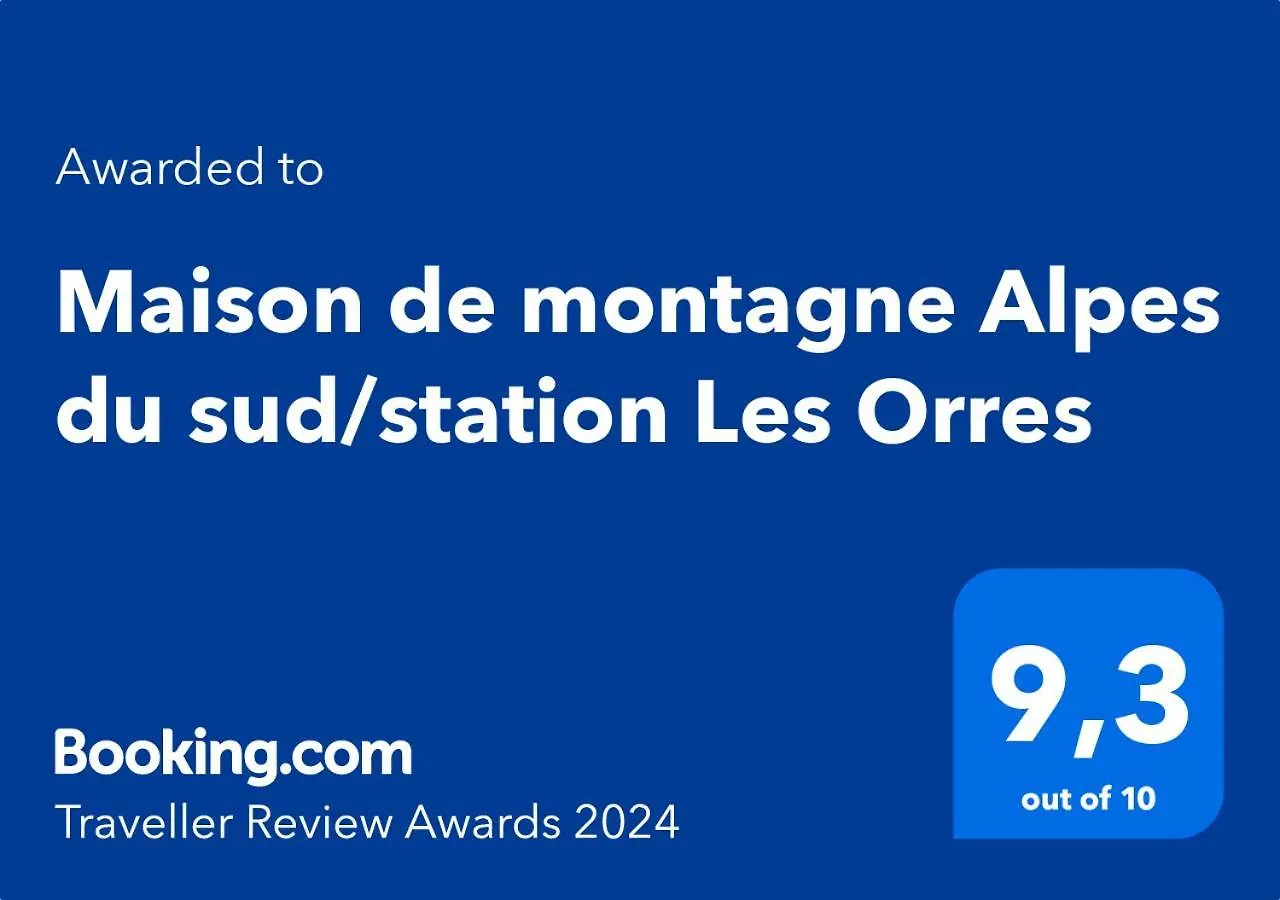 Maison De Montagne Alpes Du Sud/Station Les Orres France